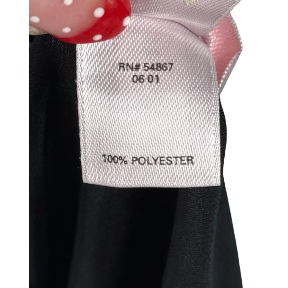 Victorias Secret Black Satin Slip Dress V-Neck Crossback Pleated Detail Small - Picture 5 of 6